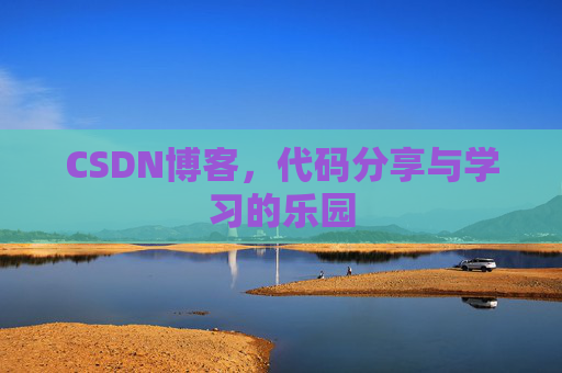 CSDN博客，代码分享与学习的乐园